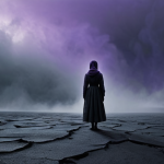 Home 9 범죄 피해자 심리 상담 - **Prompt 1: The Invisible Weight of Trauma**
"A solitary figure, gender ambiguous, stands isolat...